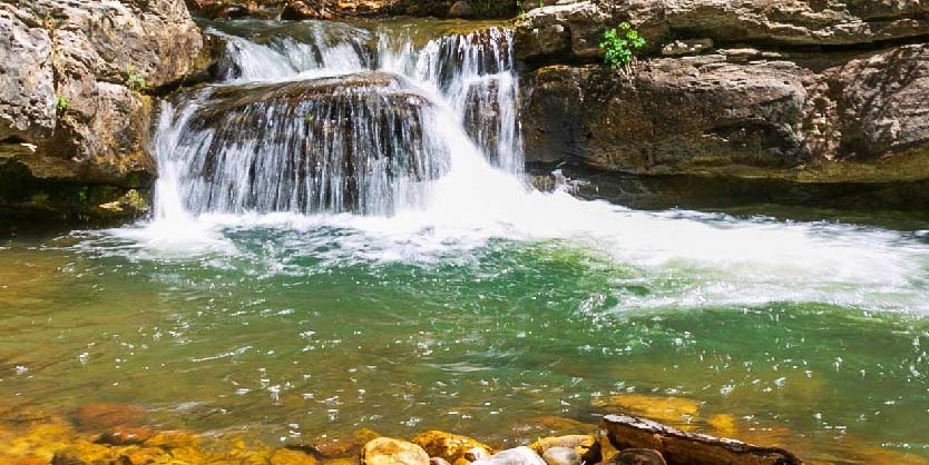 horton creek water fall