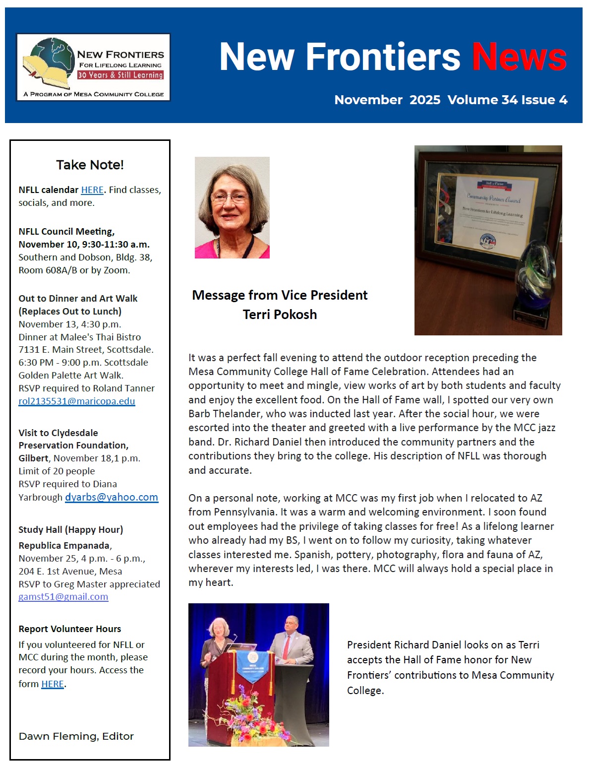 August 2025 newsletter
