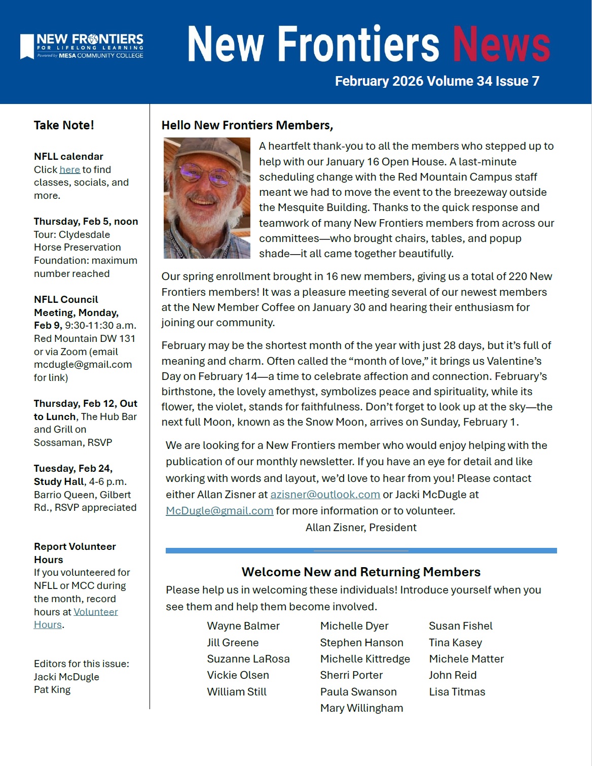 August 2025 newsletter