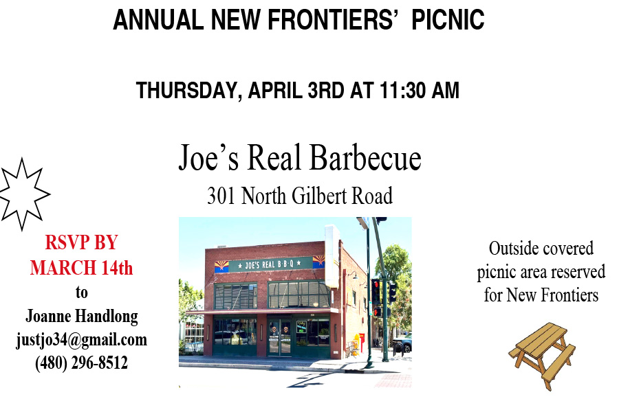 spring picnic at Joe's BBQ