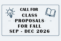 call for class proposals